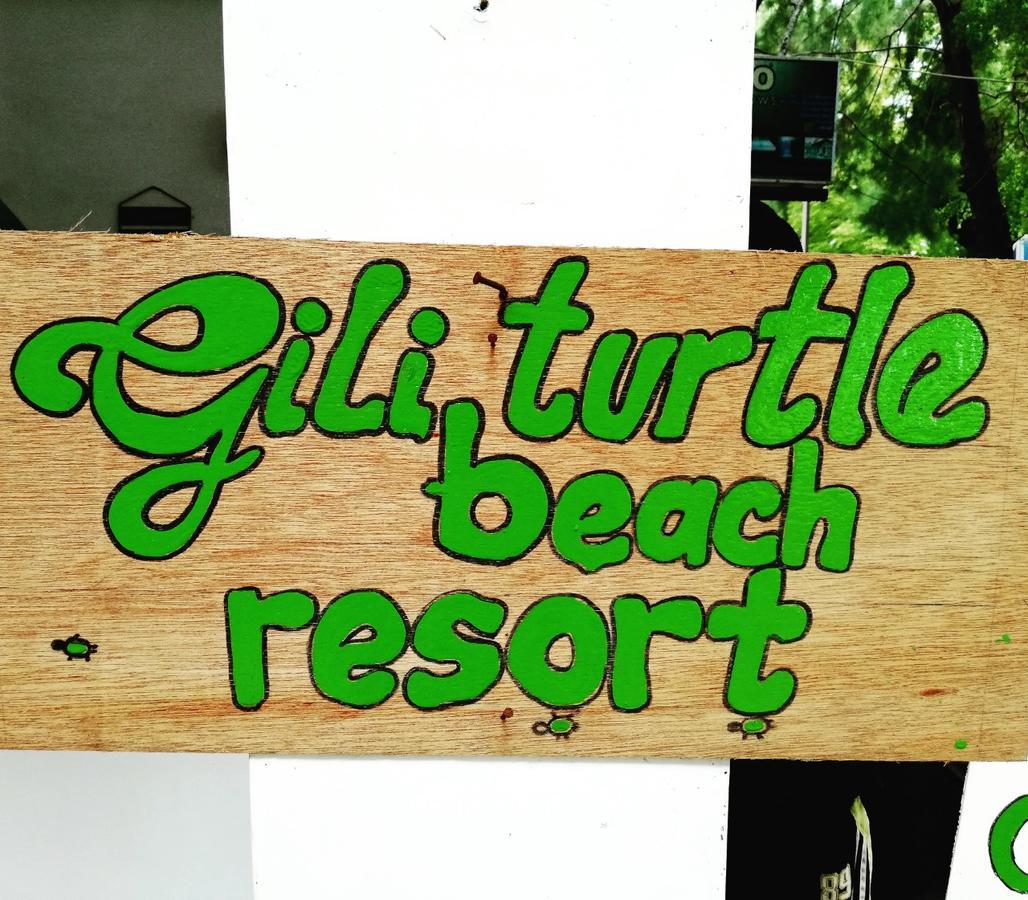 Gili Turtle Beach Resort Gili Trawangan Eksteriør bilde